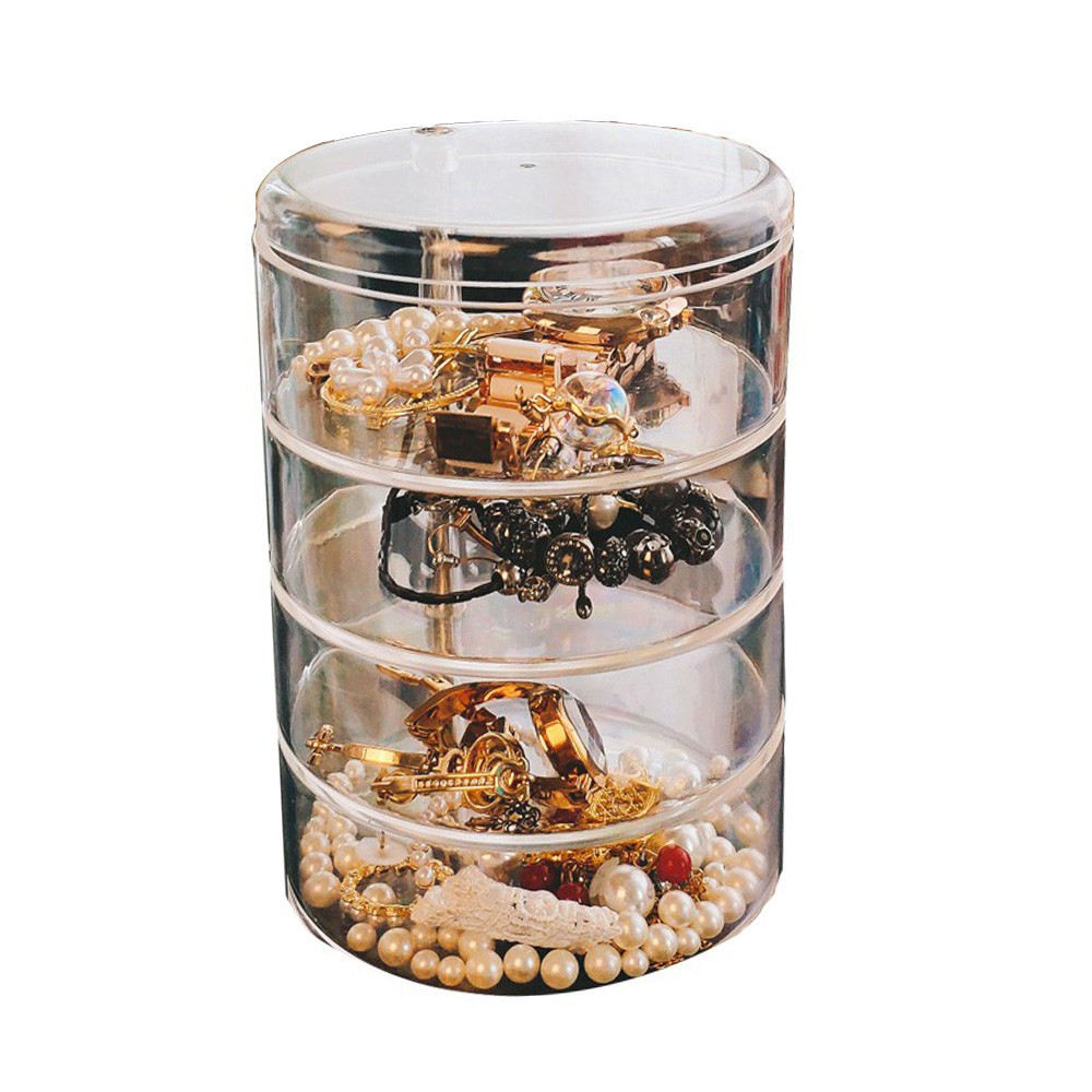 Hộp nhiều ngăn đựng trang sức tiện dụng