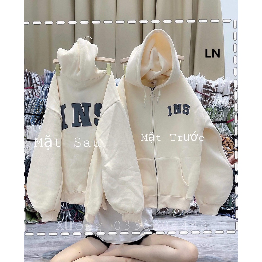 Áo khoác INS 3 màu chì, nâu, be-6L5N