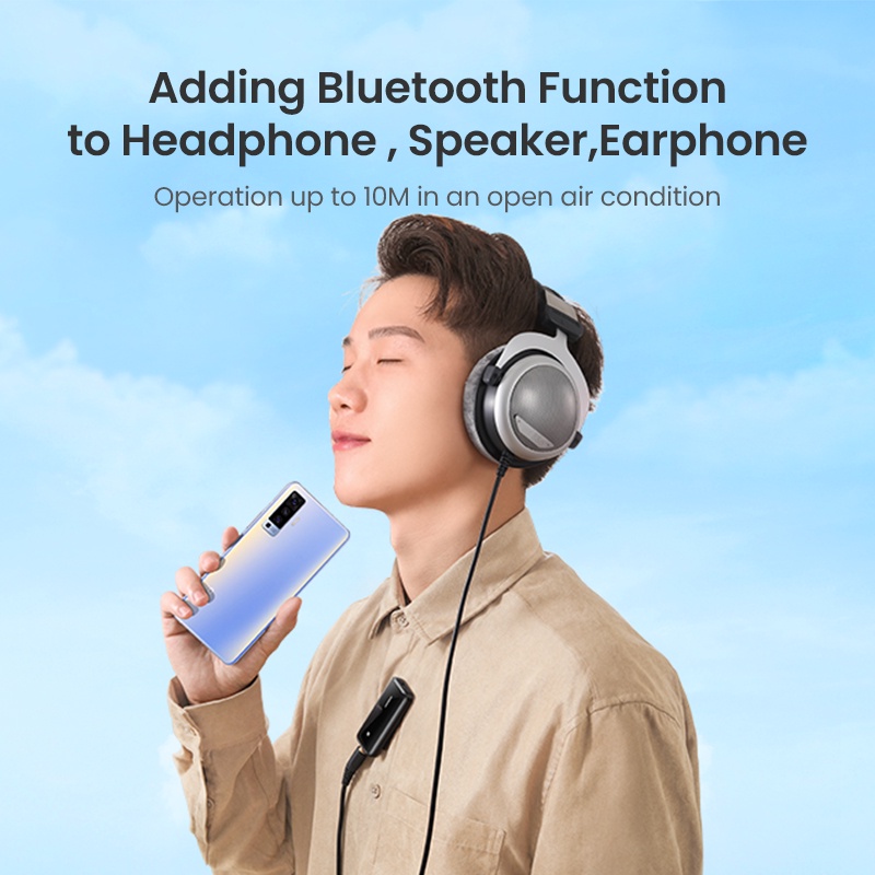 Bộ thu âm thanh Bluetooth 5.0 UGREEN CM402 80895