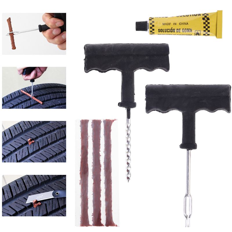 Bộ Dụng Cụ Sửa Chữa Lốp Xe Hơi / Xe Máy Tiện Dụng