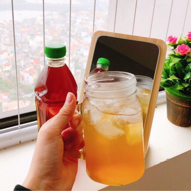 [Mã DAUMUD giảm 10k đơn 200k] 500ml Siro chanh dây nhà làm