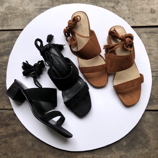 Sandal quai mảnh thắt dây siêu cá tính