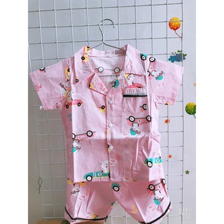 Bộ pizama cho bé trai/ gái chất vải kate Thái chọn mẫu