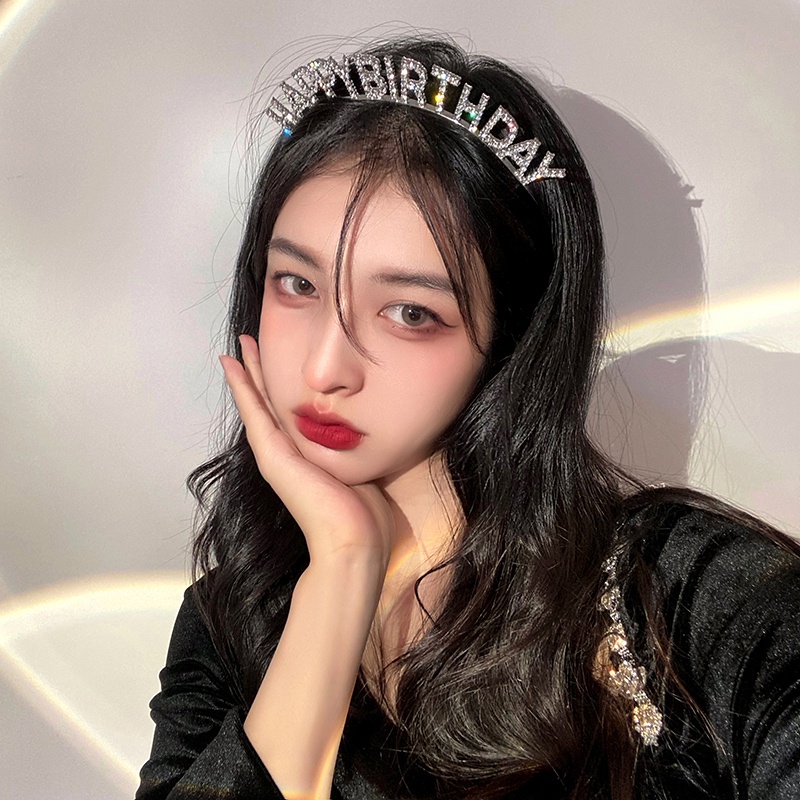 Phụ Kiện Vương Miện Cài Tóc Mừng Sinh Nhật