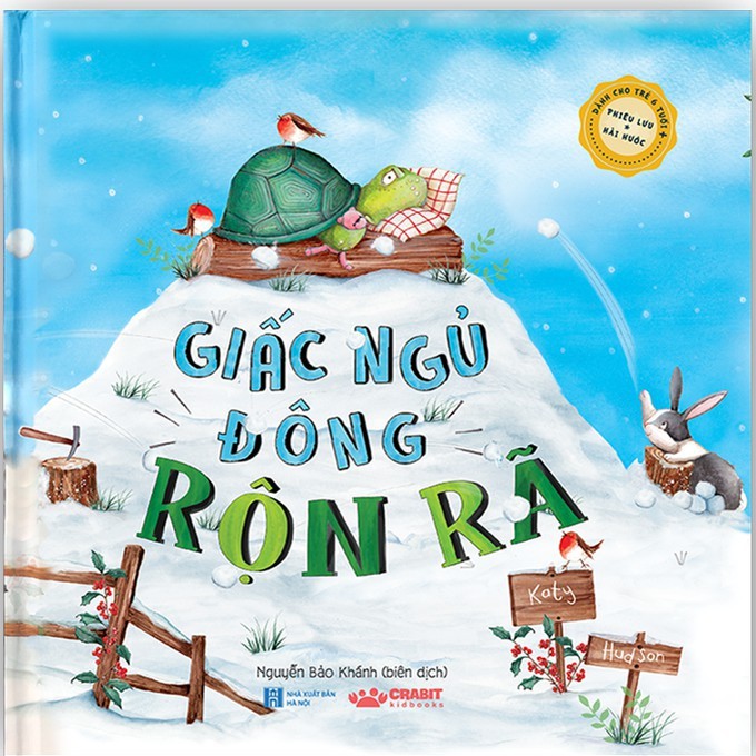 Sách - Giấc Ngủ Đông Rộn Rã - Crabit Kidbooks