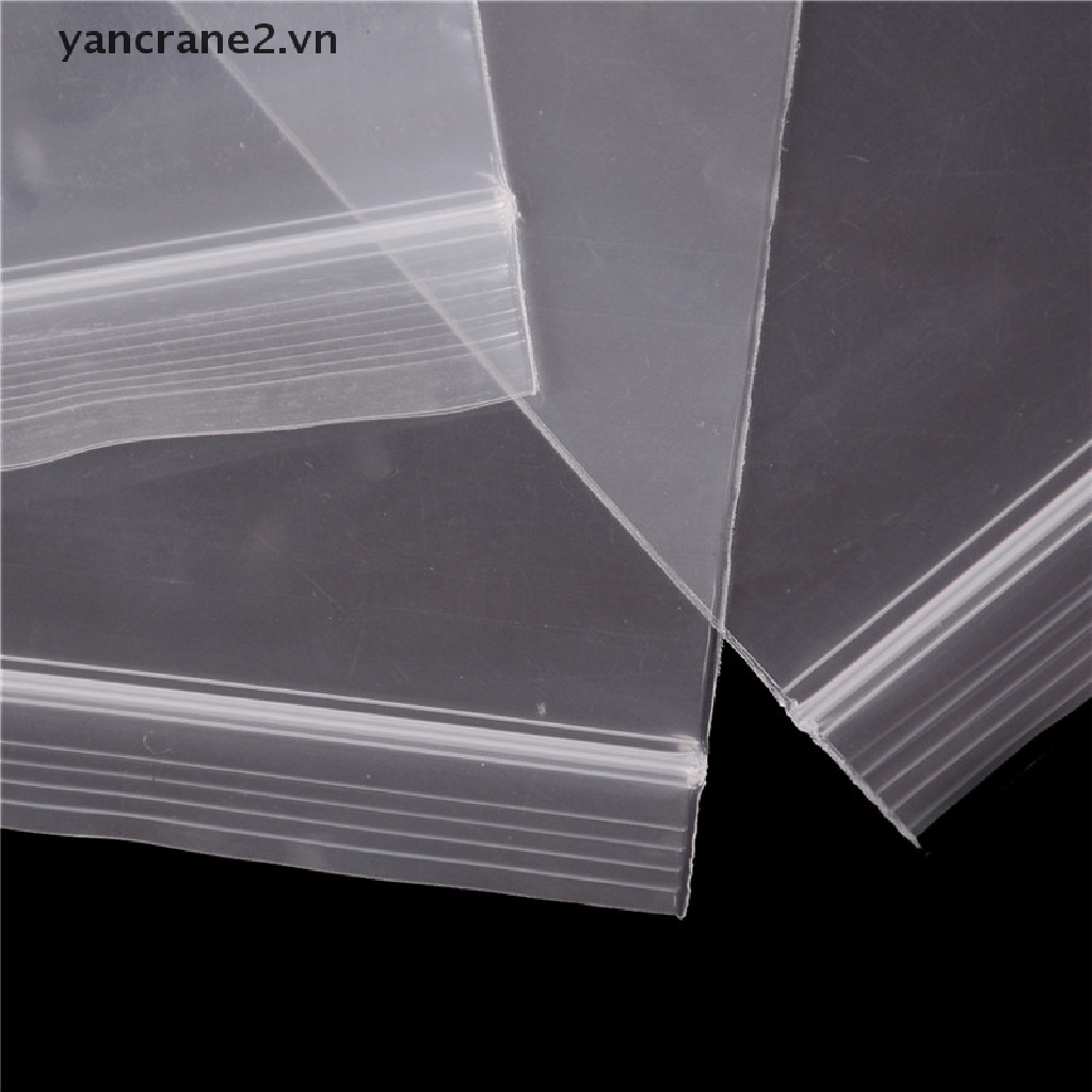 Bộ 100 Dây Kéo Nhựa Dày Có Thể Tái Sử Dụng 0.12mm