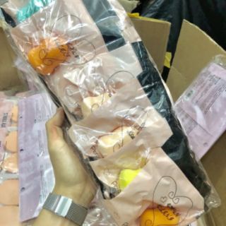 Bông đánh kem nền hồ lô