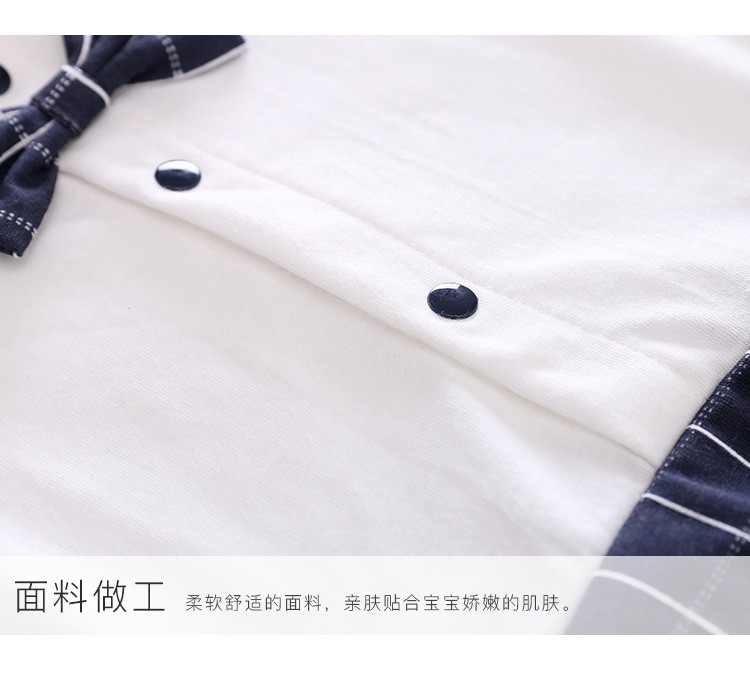 Bộ Áo Liền Quần Giả Liền Quần Tam Giác Tay Lửng Thời Trang Mùa Hè 0170 Cho Bé Trai
