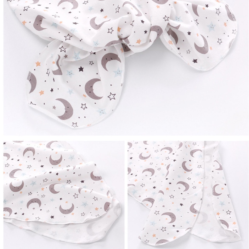 Bộ Áo Liền Quần Bằng Cotton Kèm Nón Xinh Xắn Dành Cho Bé