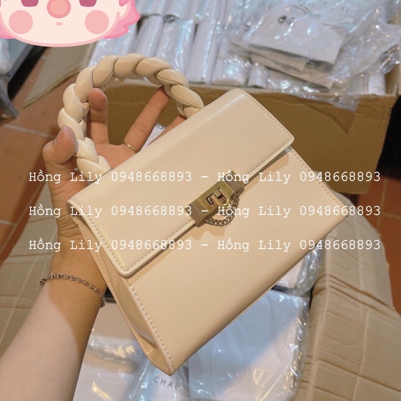 Túi Cnk quai tết da mềm hàng L1T395