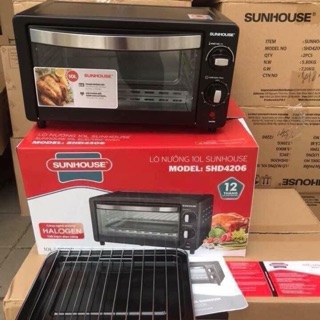 Lò nướng sunhouse 10l