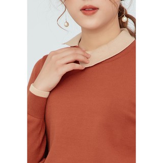 Áo len dài tay phối cổ - 20Again