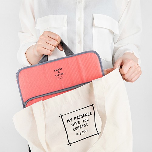 Túi Đựng Đồ Bag In Bag ARTBOX Hàn Quốc Màu Hồng