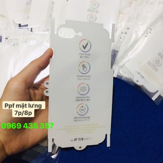 Miếng dán PPF mặt sau ip 7plus/8plus