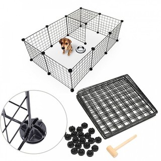 Tấm Ghép Tấm Quây Chuồng Đa Năng Sắt Sơn Tĩnh Điện 35x35cm ( kèm sẵn chốt)