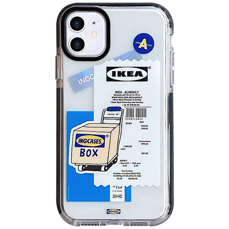 iPhone 12 Ốp điện thoại mềm in logo IKEA cho iPhone 11 Pro MAX i7 i8 plus XR XS MAX iPhone XS | BigBuy360 - bigbuy360.vn