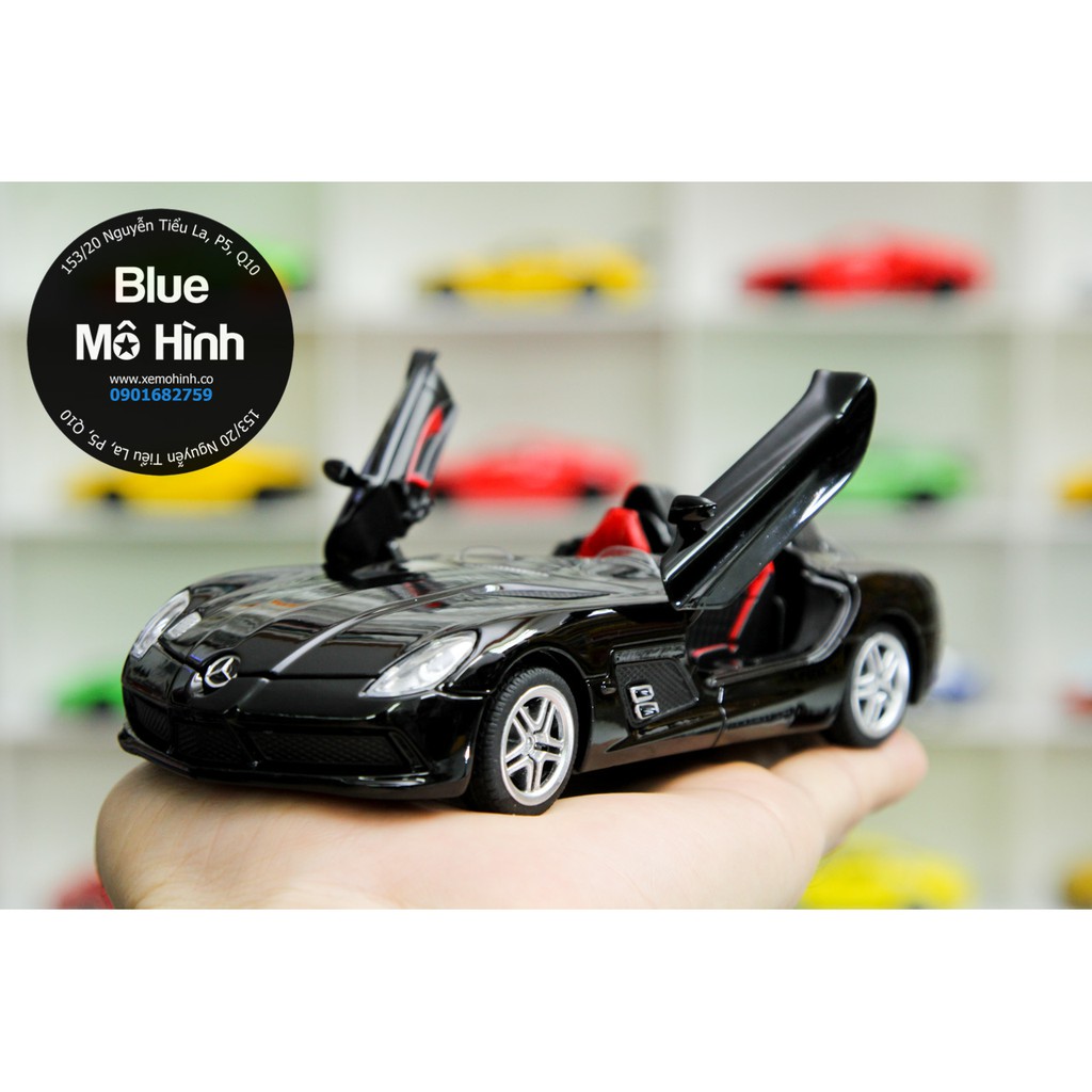 Blue mô hình | Xe mô hình Mercedes McLaren SLR Stirling Moss 1:32