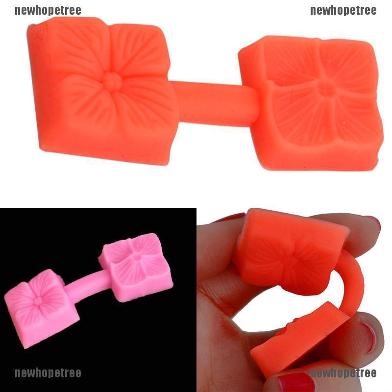 Khuôn Bánh silicone Hình Hoa Hồng 3D / Vuông Mới