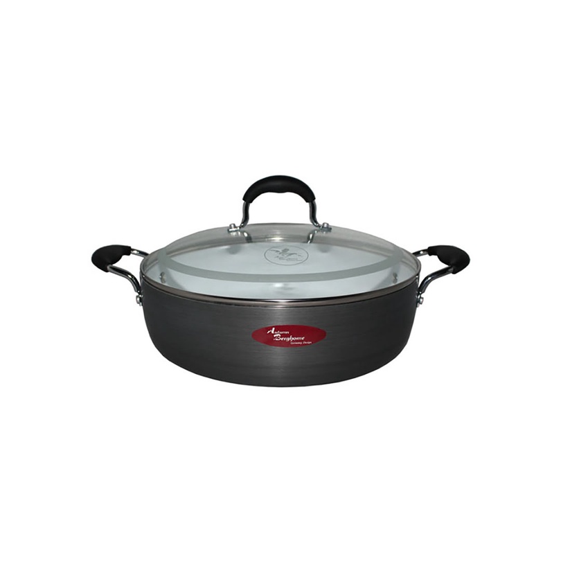 Nồi nhôm nắp kính 28cm cao HA0228C-AU06