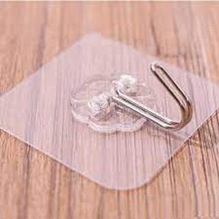 Móc Dán Tường Trong Suốt Treo Dính Siêu Chắc