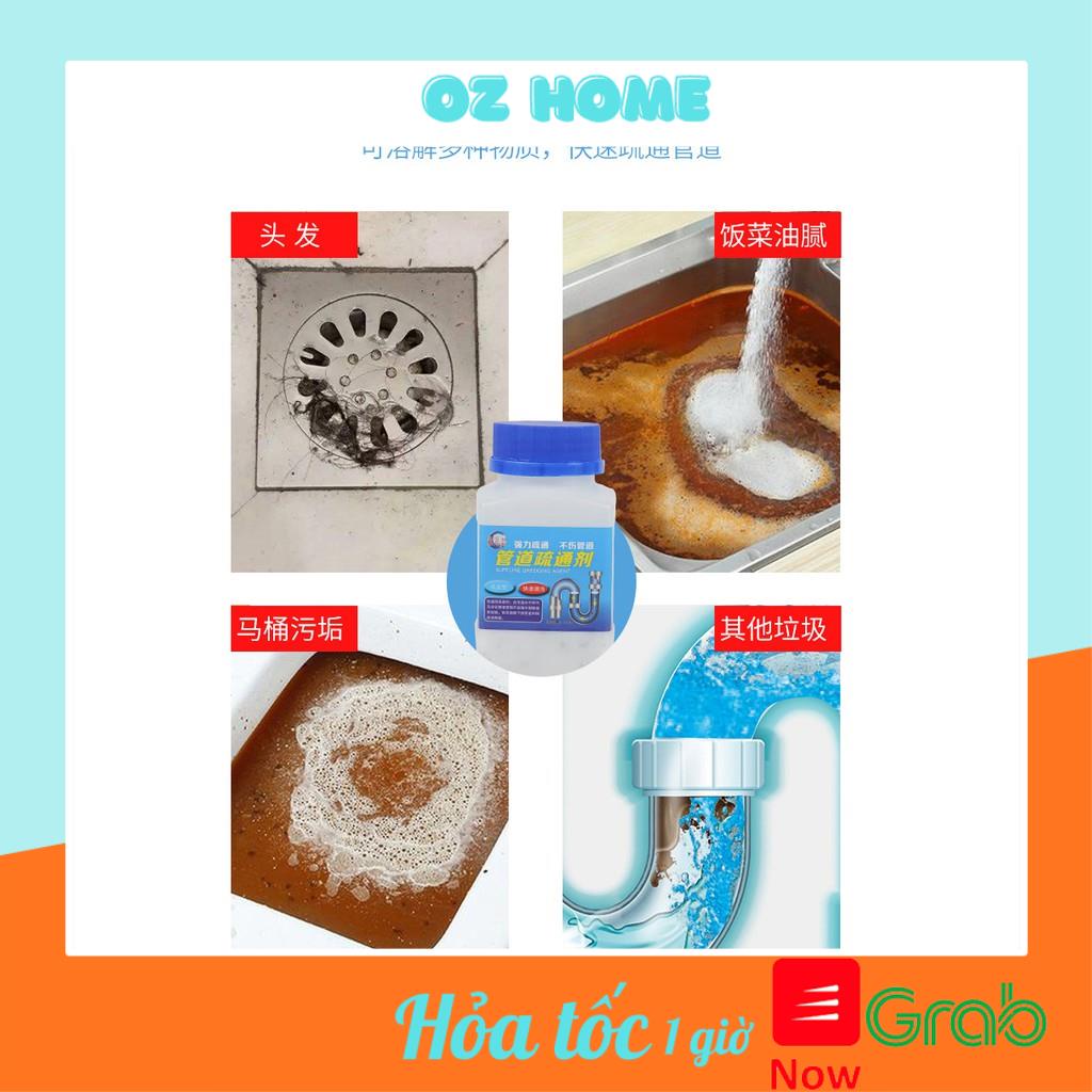 Bột thông Cống OZhome - Thế Hệ Mới ,Thông Bồn Cầu Thần Thánh ,Thông Tắc Bồn Cầu Nhanh Chóng