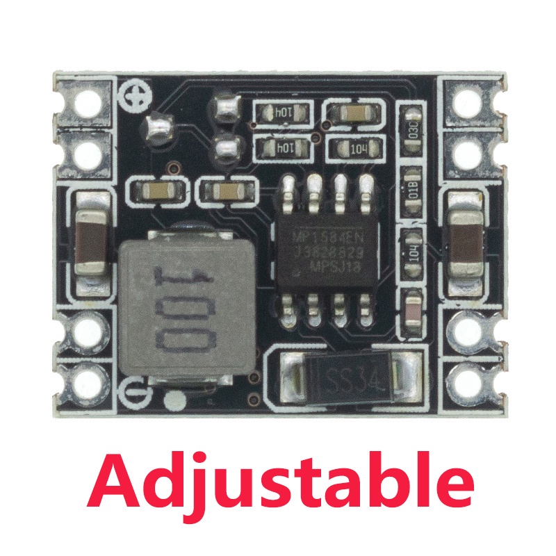 Mô Đun Hạ Áp DC-DC 3A MP1584EN 5V-12V 24V Sang 5V 3.3V 9V 12V Cho Arduino Thay Thế LM25