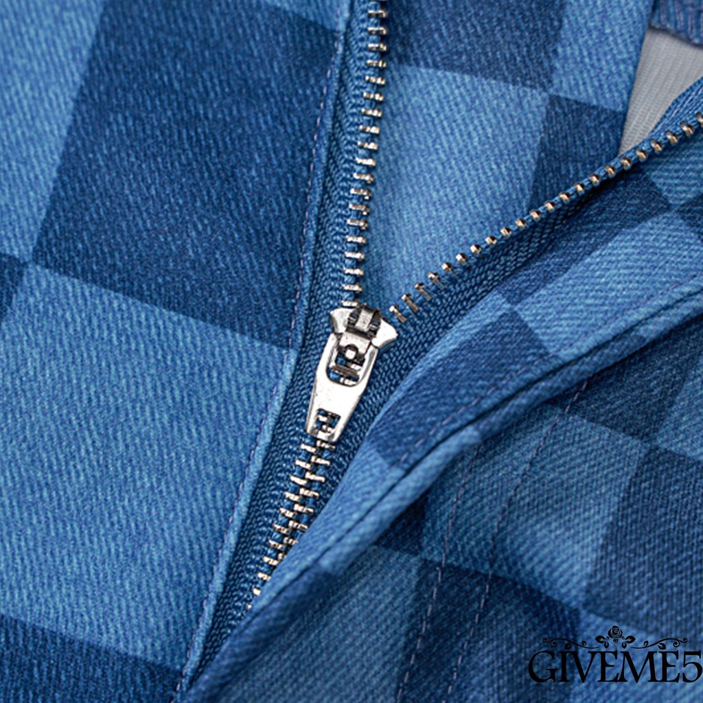 Quần Dài Nữ Ống Rộng Họa Tiết Caro Thời Trang Cá Tính