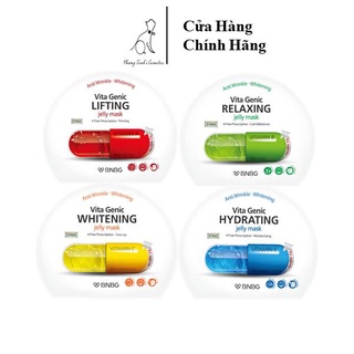 MẶT NẠ CẤP ẨM, DƯỠNG TRẮNG, PHỤC HỒI DA TOÀN DIỆN BNBG VITA GENIC JELLY MASK 30ML