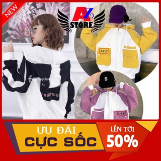 Áo khoác gió dù nam nữ unisex mới