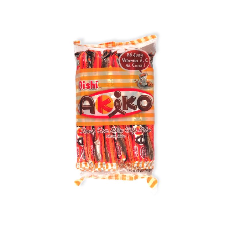 Thùng bánh que Akiko 10 túi 160g