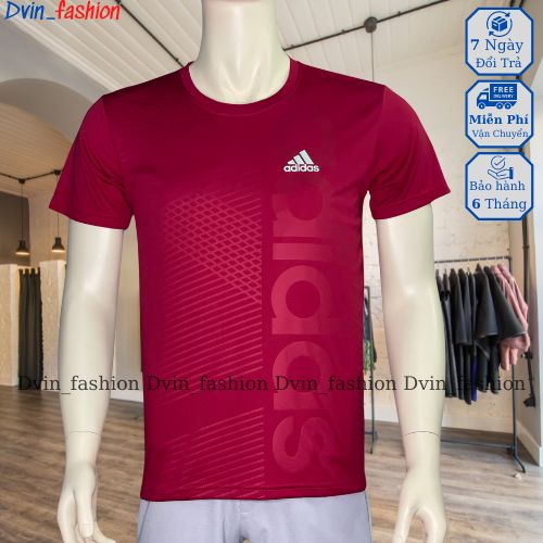 Áo Thun Lạnh co giãn 4 Chiều, Áo Thể Thao Nam ép vân  Có Video, Dvin_fashion