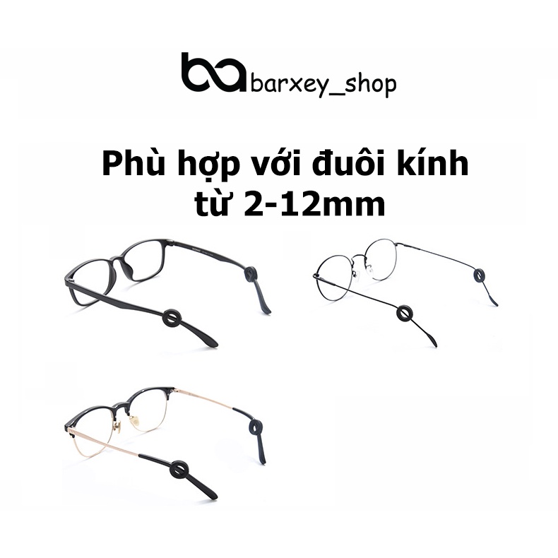 CT101 Cài tai, Cài đuôi kính chống tuột, làm êm tai, cố định kính khi chơi thể thao, hình tròn tiện lợi Tiệm Bà Tiên