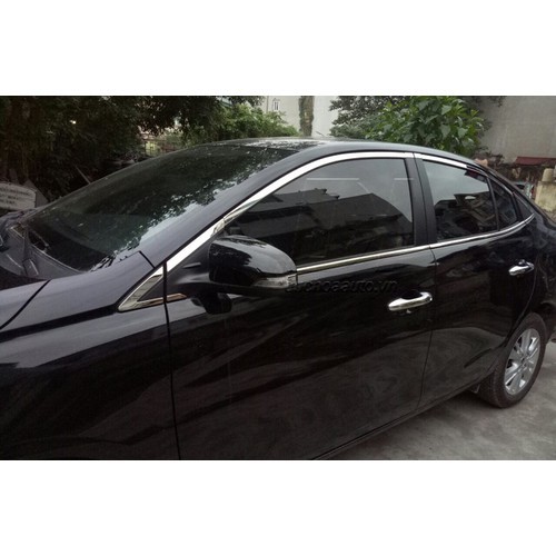 FULL BỘ VIỀN KHUNG KÍNH CONG VIOS + NẸP CHÂN KÍNH VIOS  2019 2020 2021 2022