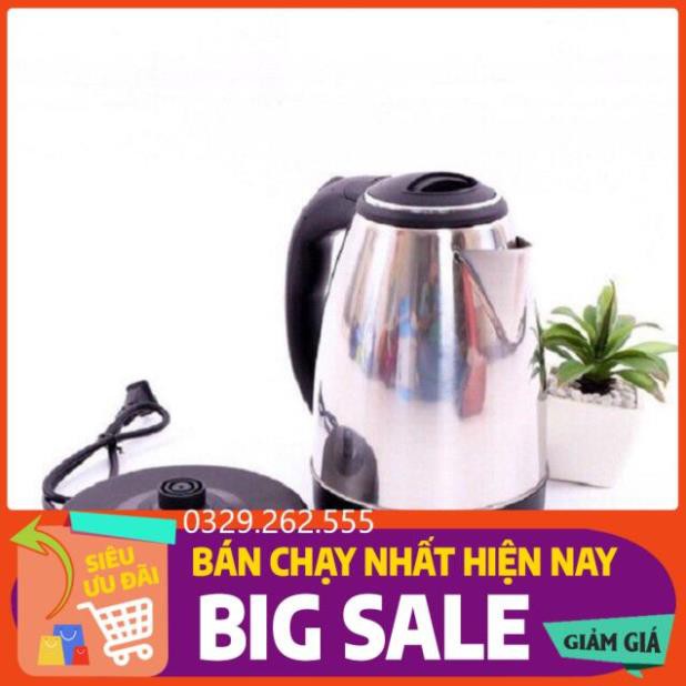 (FreeShip) Ấm siêu tốc inox cao cấp 1,8L