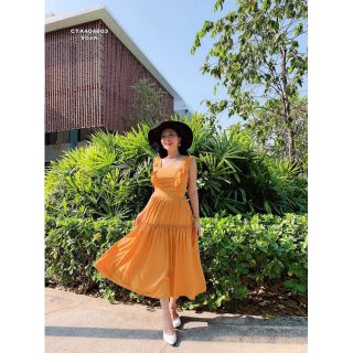 Đầm voan maxi