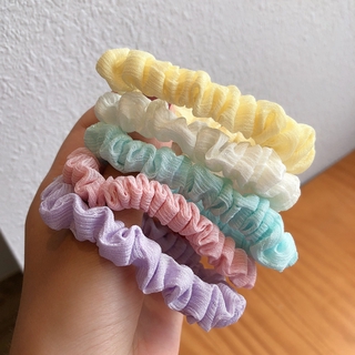 Dây thun cột tóc nhiều màu dễ thương