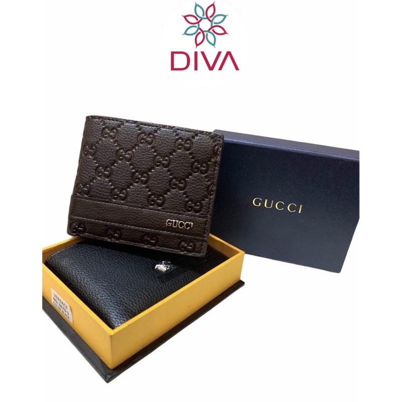 (Free Ship) - Ví Da FULL HỘP, Bóp Gucci Nam,Nữ Vân Nổi,Bóp Da Nam, hoa văn, mầu mẫu mã sang trọng,bền đẹp thời trang