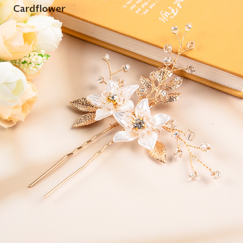 Kẹp Tóc Hình Hoa Đính Đá Thời Trang Cho Nữ