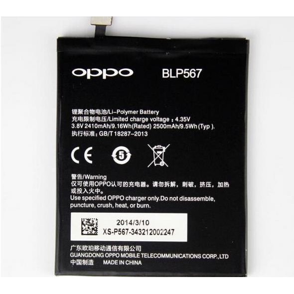 Thay pin Oppo R829 BLP567
