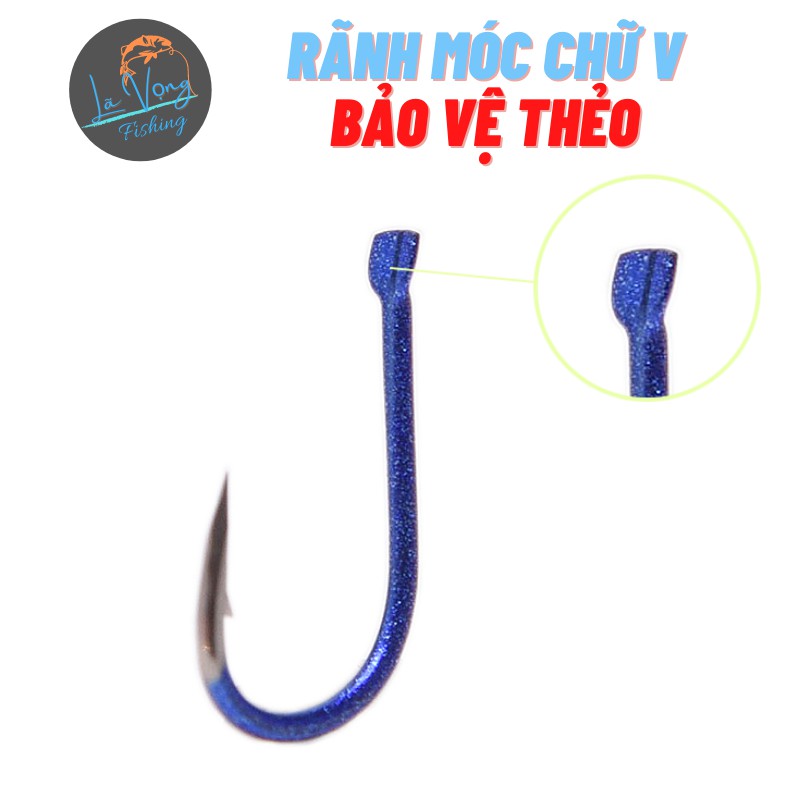 Lưỡi câu săng hàng FISH PERSON- Power Blue - Lã Vọng Fishing