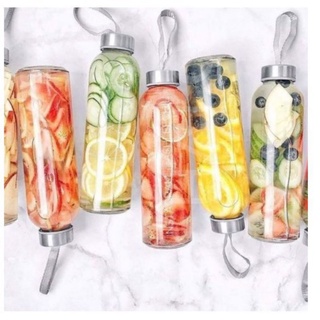Bình nước Dotex thủy tinh 300ml-500ml