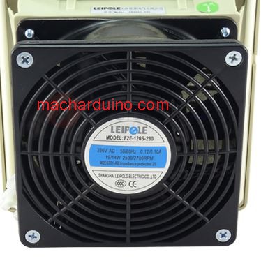 Quạt hút có lọc gió LEIPOLE FK5522.230 230V mã màu 7035