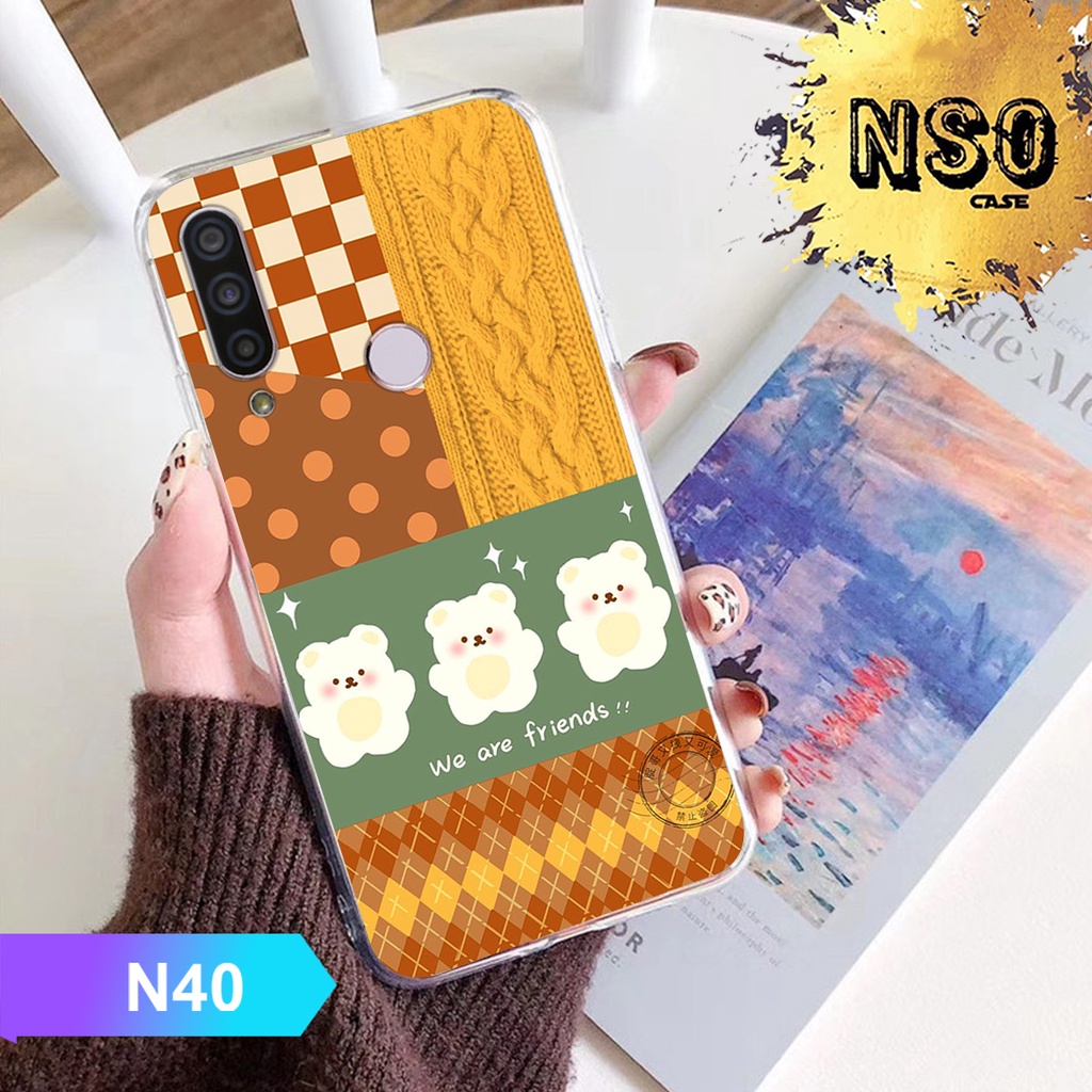 Ốp Lưng Vsmart joy 3 - Vsmart Joy 1 - 1 Plus - Vsmart Joy 2 plus  In Hình Họa tiết gấu đẹp dễ thương