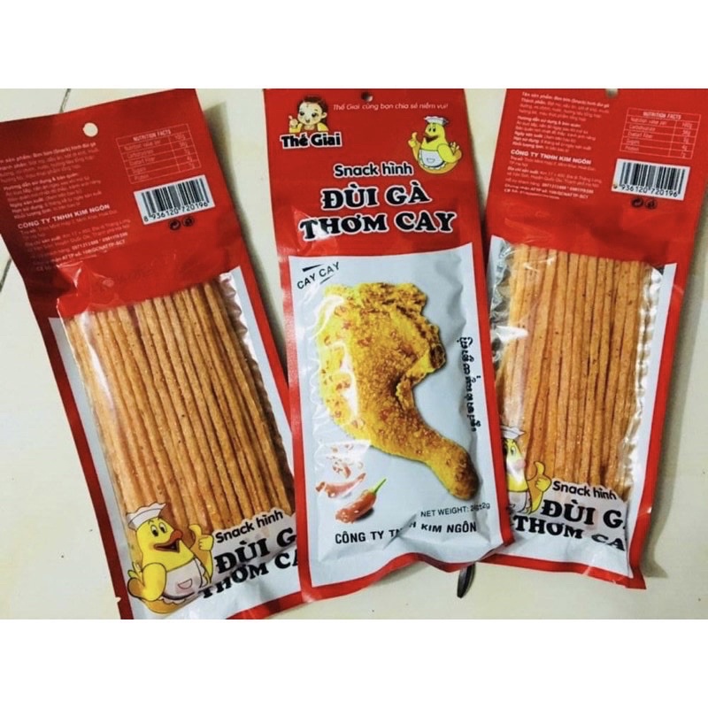 snack đui gà bịch 30 gói