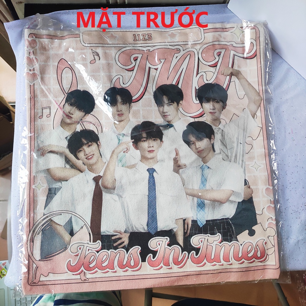 Túi vải in hình TFBOYS TNT Dịch Dương Thiên Tỉ Vương Nguyên Vương Tuấn Khải