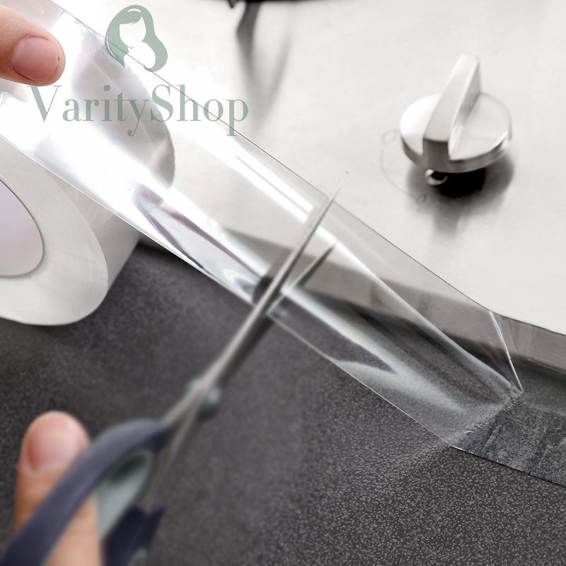 Practical Waterproof Kitchen Silicone Self Adhesive 3*300cm Window Stickers Transparent Mouldproof Door Sealing Tape