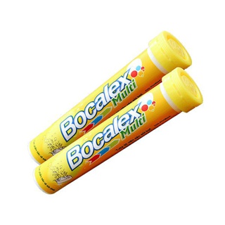 Viên C sủi Bocalex bổ sung vitamin C tuýp 20 viên vị cam