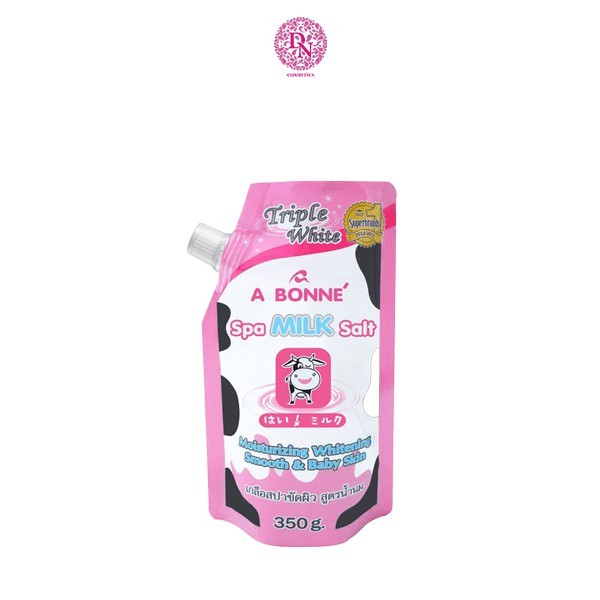 Muối Bò Tẩy Tế Bào Chết Body A Bonne Spa Milk Salt 350G