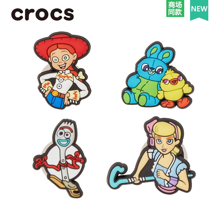 Phụ Kiện Khóa Trang Trí Giày crocs jibbitz Họa Tiết Hoạt Hình Disney Story Series