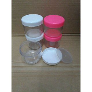 Hủ nhựa trong đựng kem 100g - hu dung kem - hu dung my pham